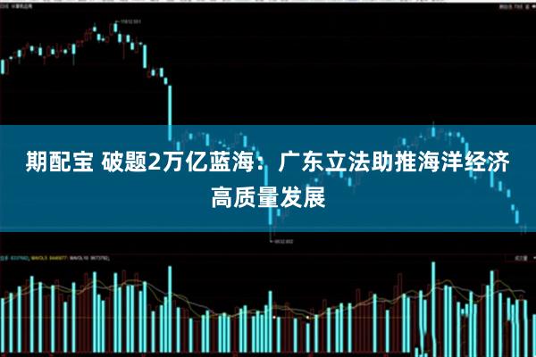 期配宝 破题2万亿蓝海：广东立法助推海洋经济高质量发展