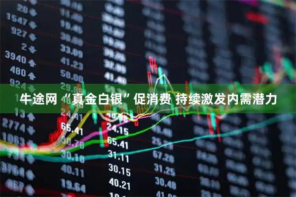 牛途网 “真金白银”促消费 持续激发内需潜力