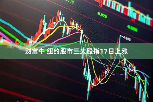 财富牛 纽约股市三大股指17日上涨